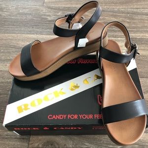 Rock & Candy Cashee Platform Quarter Sandal